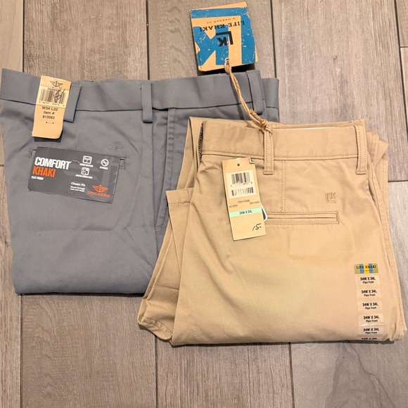 Dockers Other - Dockers Men's Chino Pants in Tan and Light Gray